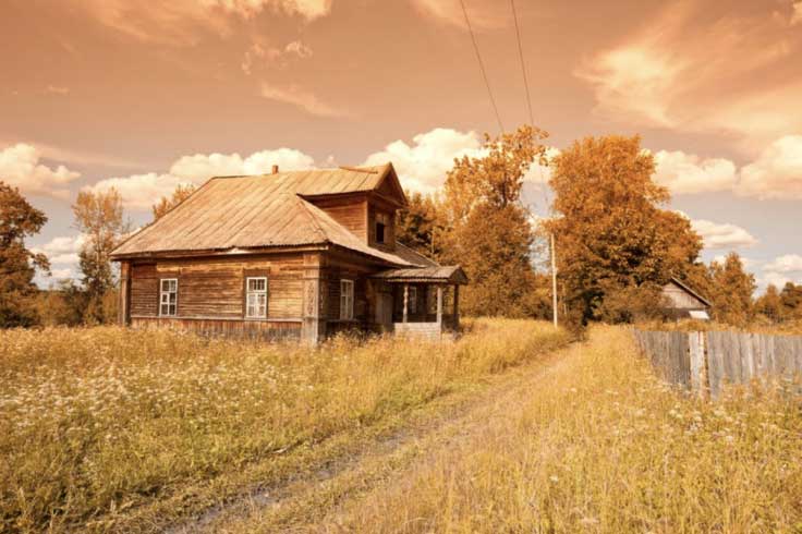 Ukrainian village