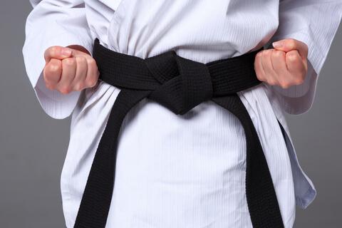 Buteyko Breathing belt for breathing improvement