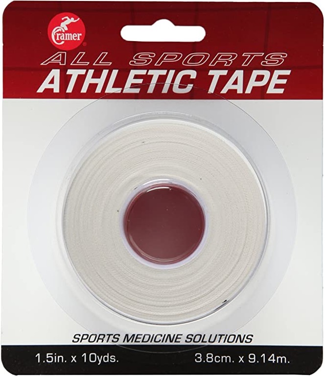 Mouth tape to facilitate breathing through the nose, especially at night. 