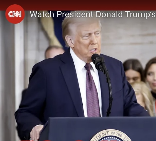 Buteyko Breathing while talking. Trump's Inaugural Breathing